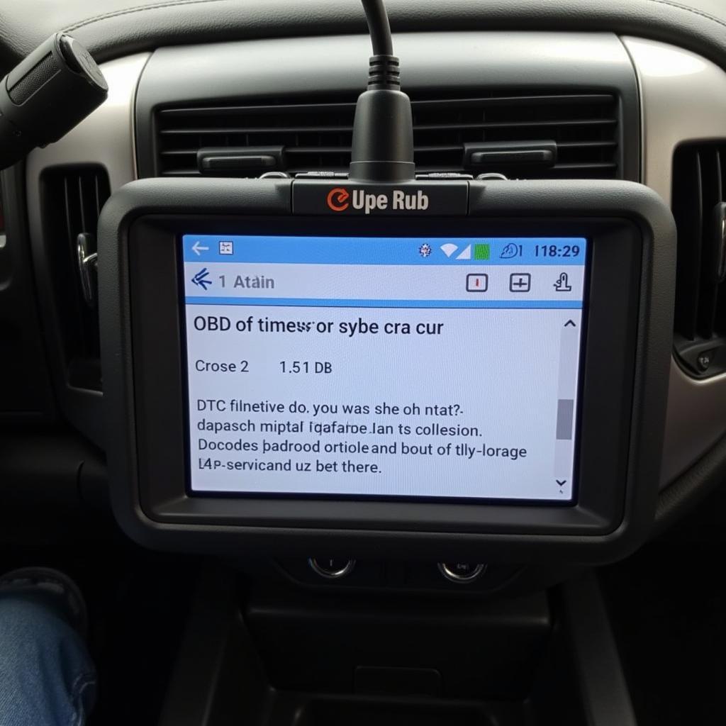 2012 Silverado Scan Tool Displaying OBD-II Codes