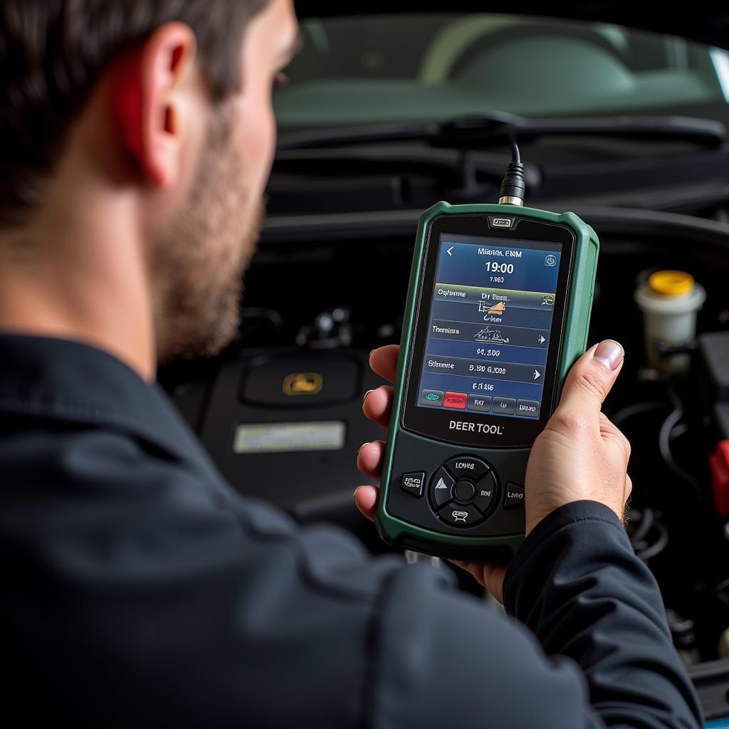 Advanced Deer Tool Diagnostic techniques in action