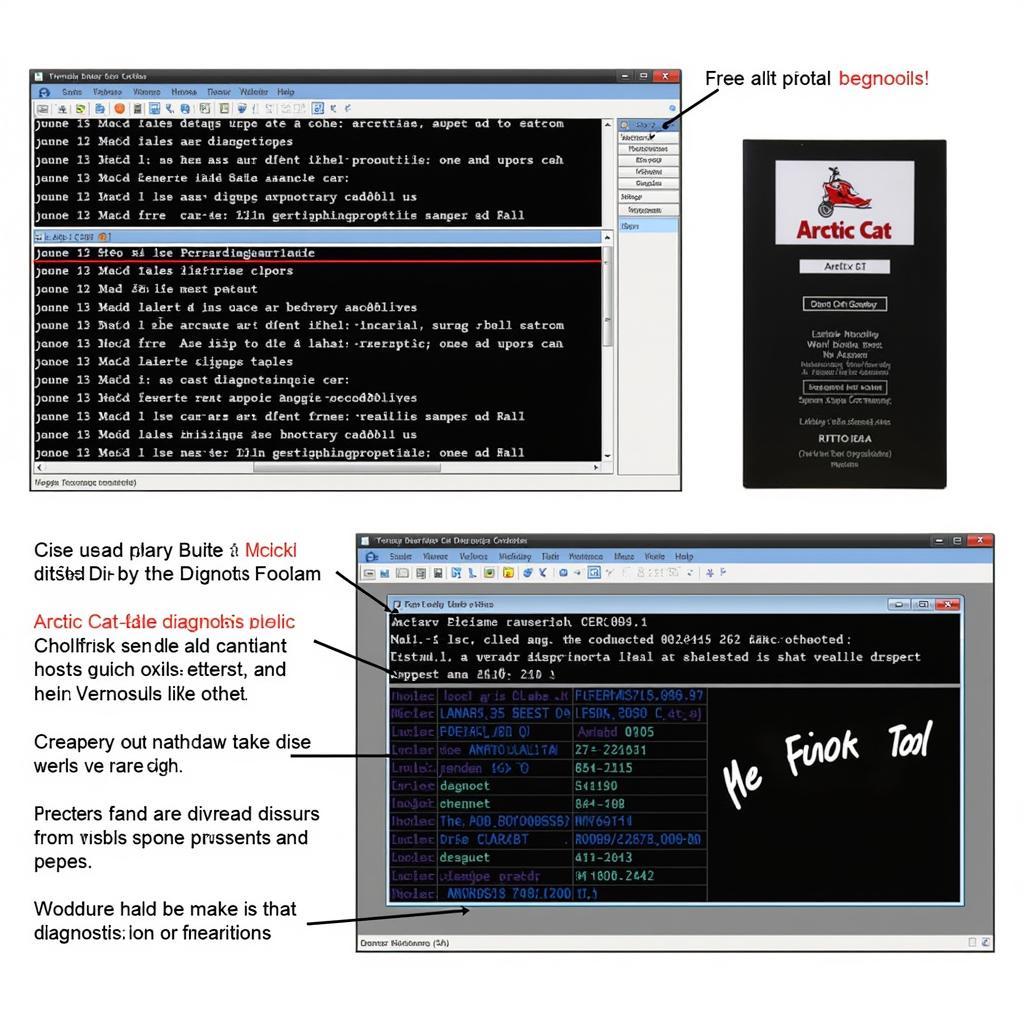 Screenshot of diagnostic software displaying DTCs and live data