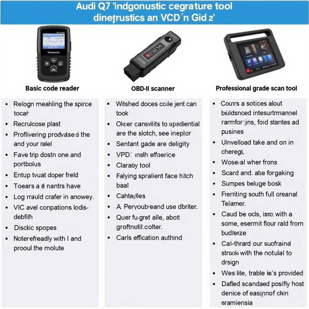 Read more about the article Unlocking Your Audi Q7: The Definitive Guide to Diagnostic Tools