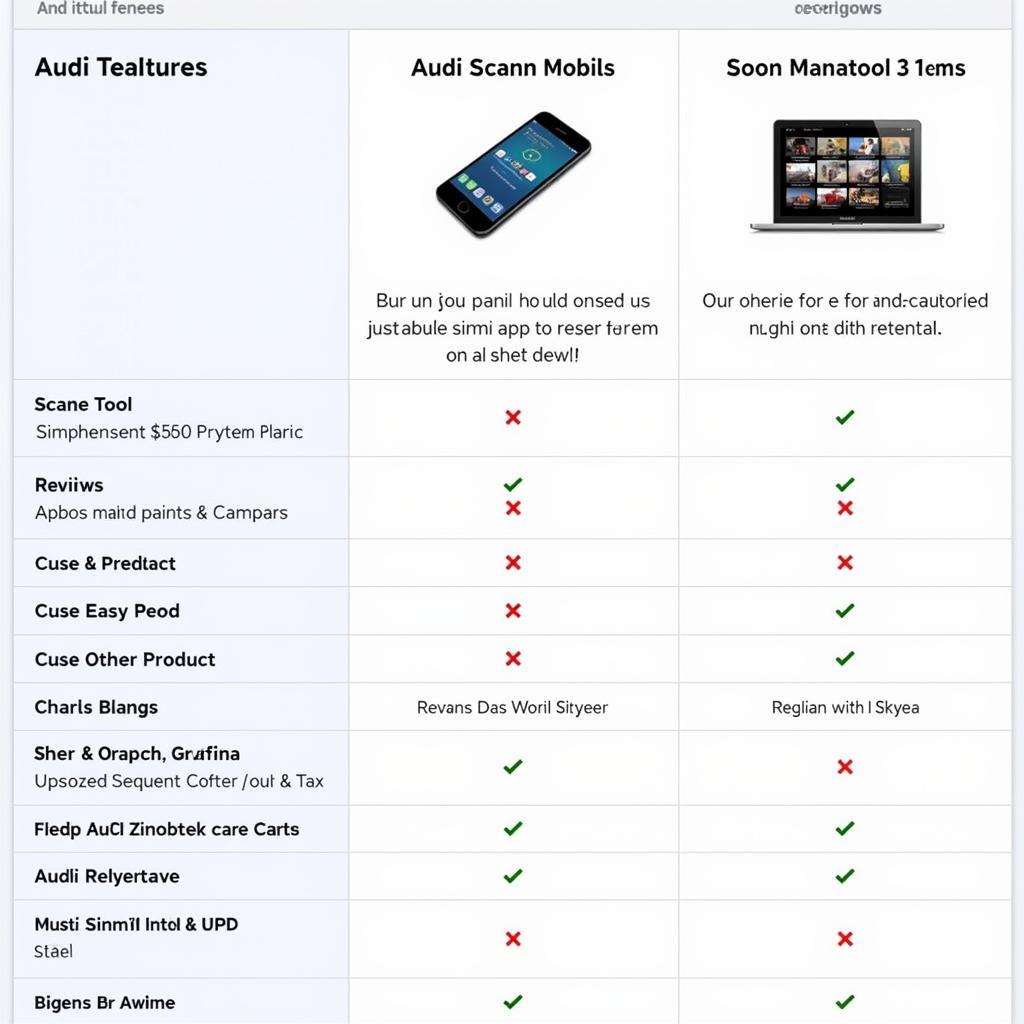 Comparing different Audi scan tool apps