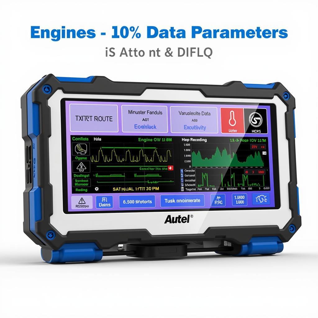 Screenshot of the Autel AL539 displaying live data from a vehicle's engine.