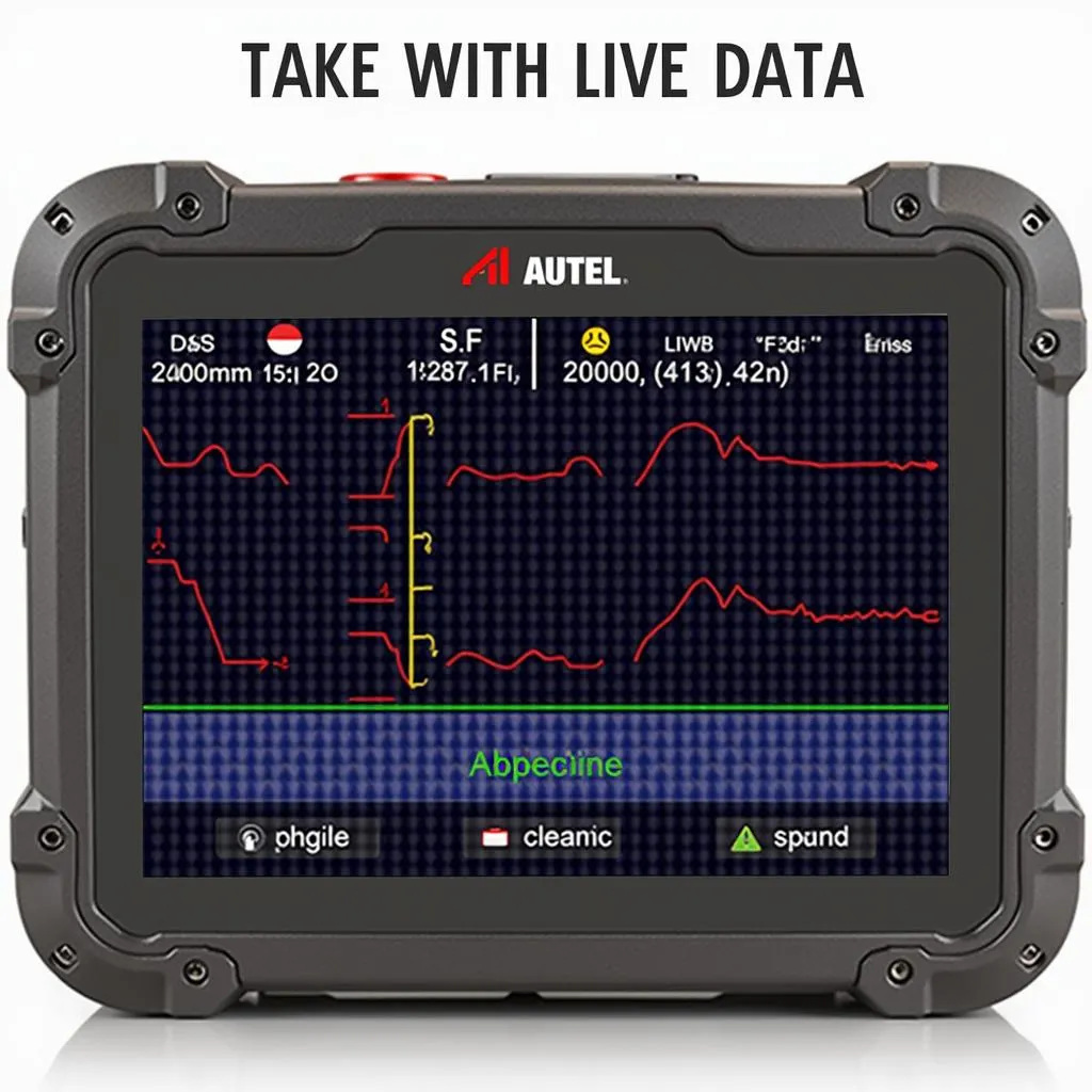 Live data on Autel AL619