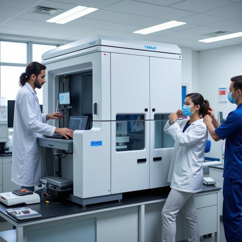 Automated Urine Analyzer in Laboratory Setting