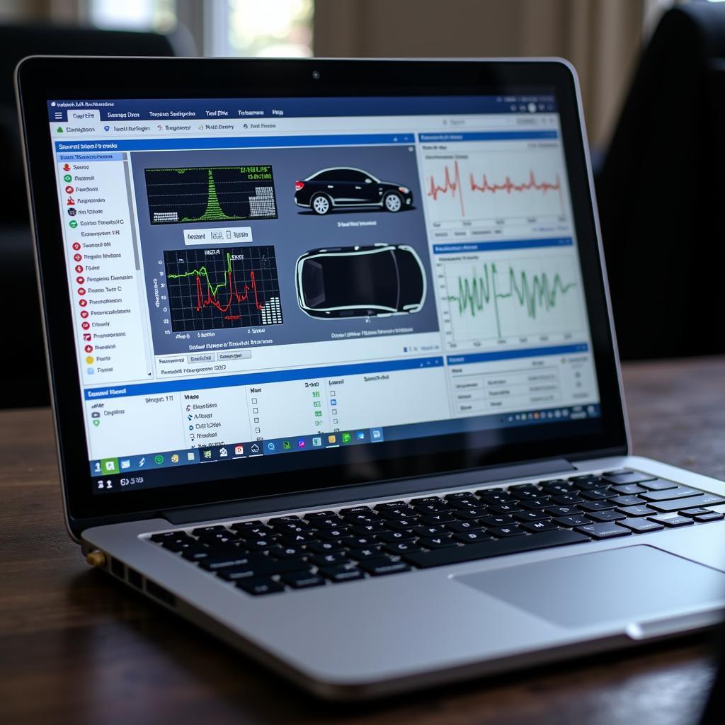 Software interface for automotive diagnostics