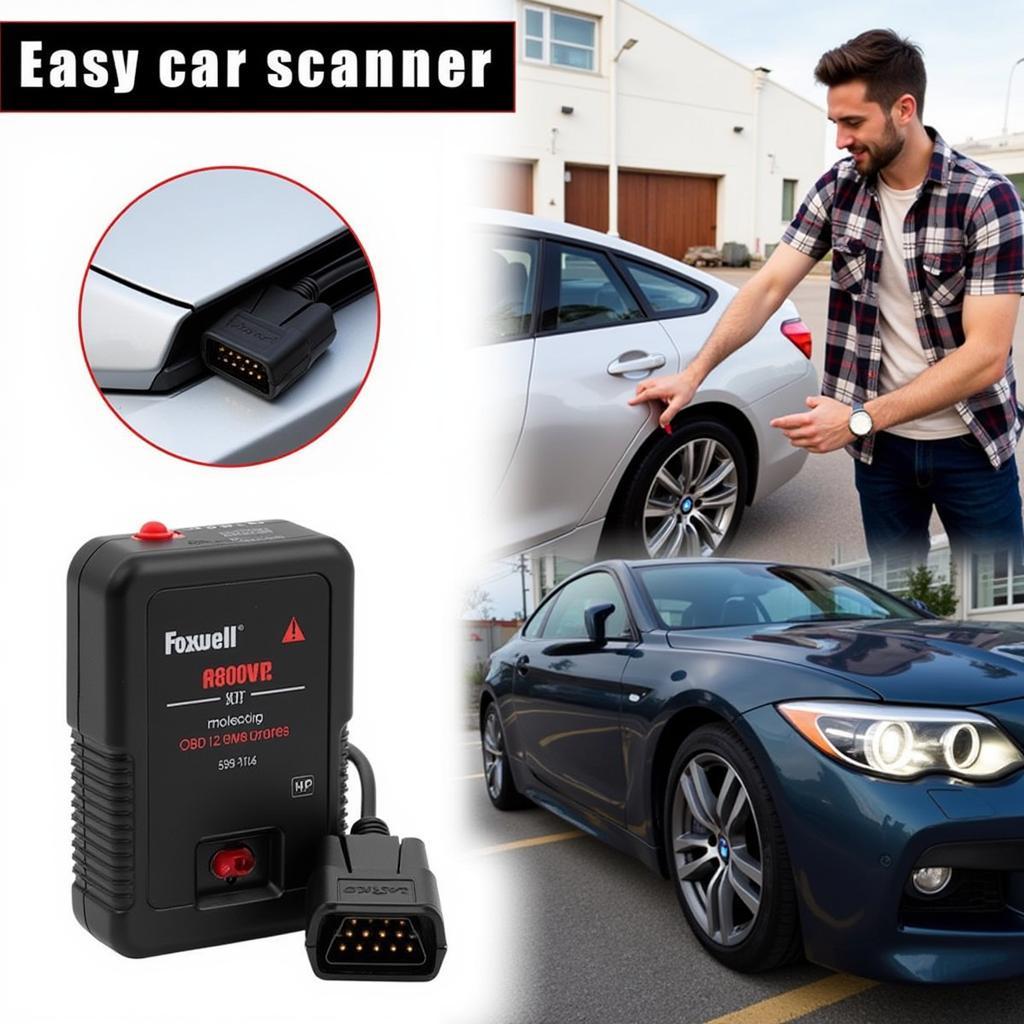 BMW Owner Using Foxwell OBD2 Scanner