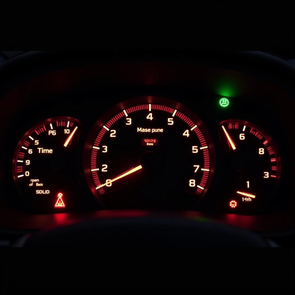 Car Dashboard Warning Lights