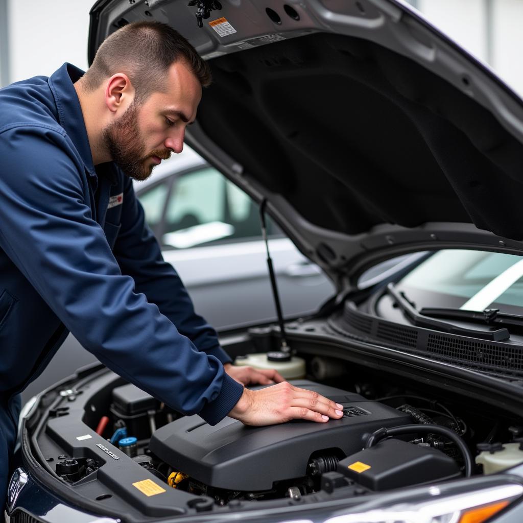 Car Engine Maintenance Checkup