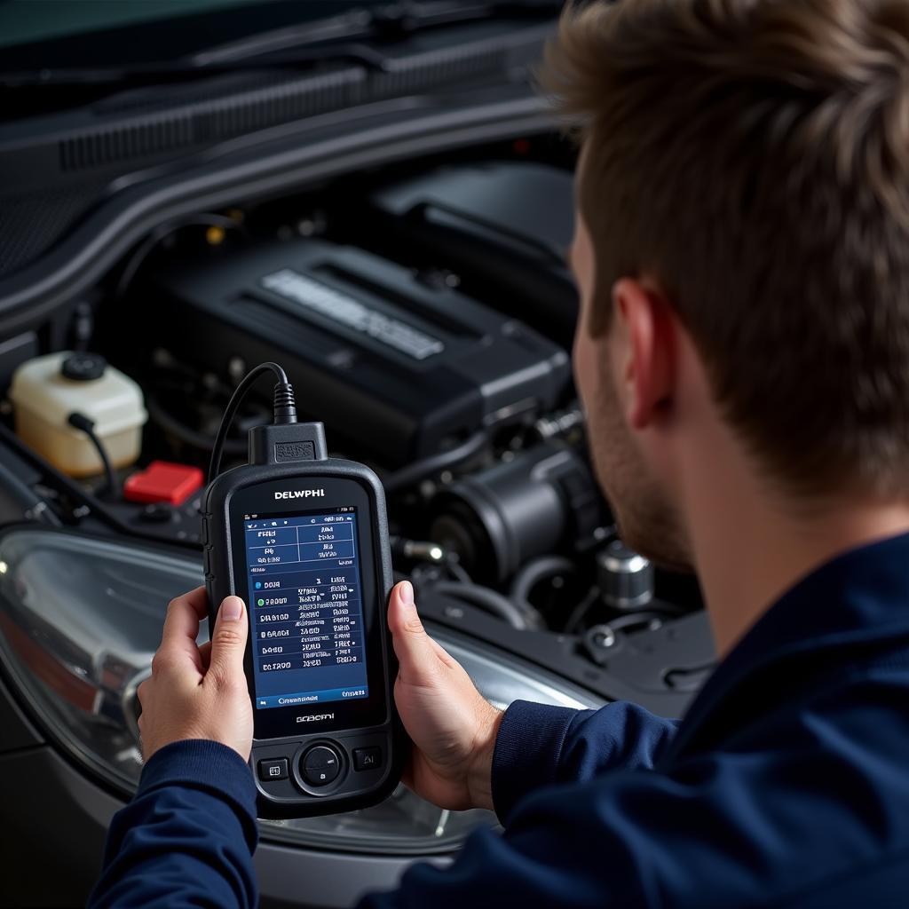 Read more about the article Unlock Your Car’s Secrets: The Delphi OBDII Diagnostic Tool