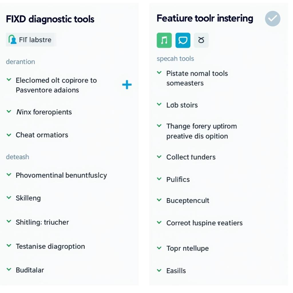 Different FIXD Diagnostic Tools