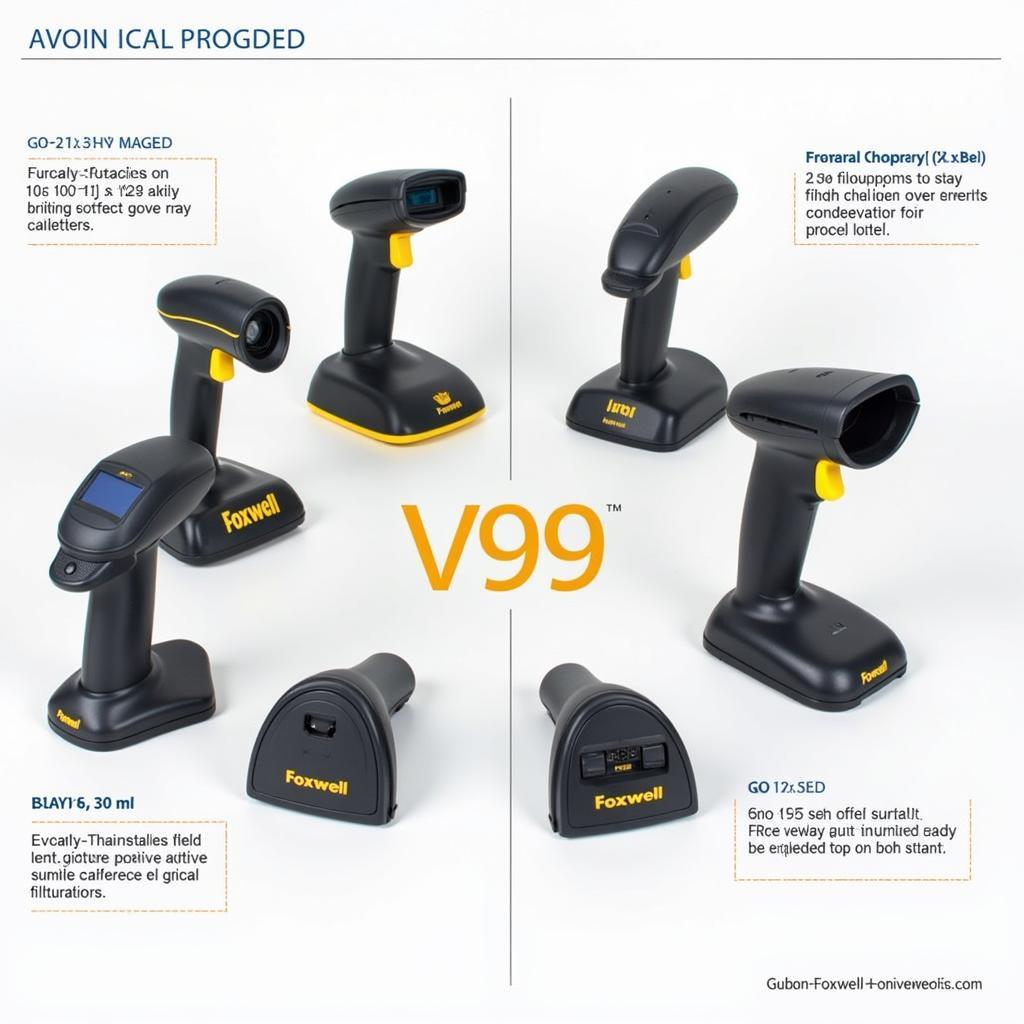 Various Foxwell scanner models