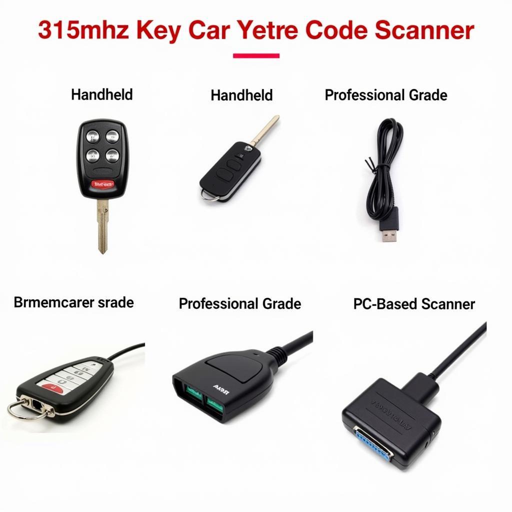 Read more about the article Understanding 315mhz Car Key Remote Control Code Scanners