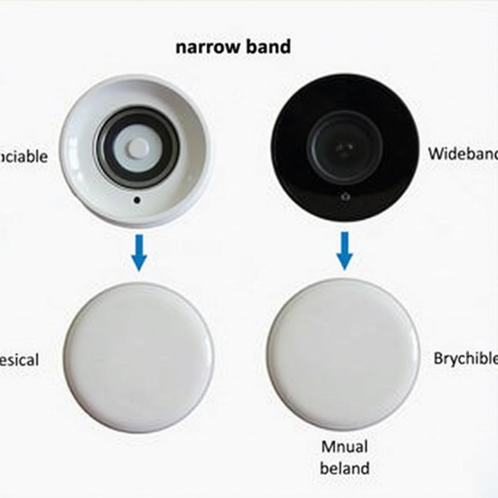 A variety of air/fuel ratio sensors, showcasing both narrowband and wideband options.