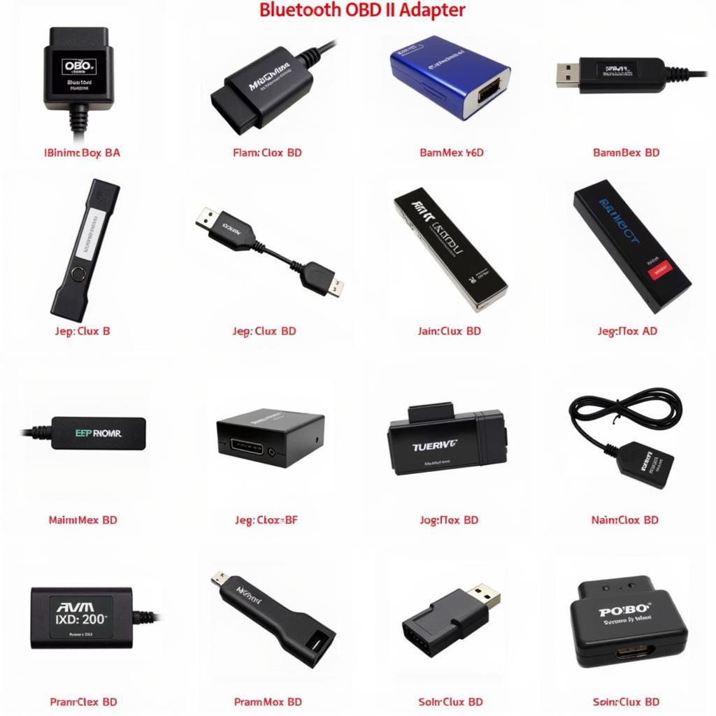 Different Types of Bluetooth OBD2 Adapters