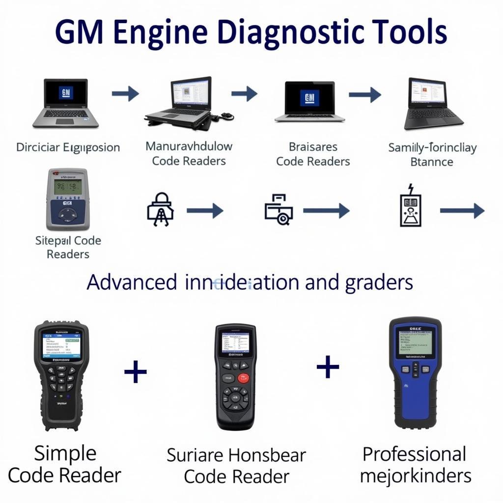 Various GM Engine Diagnostic Tools