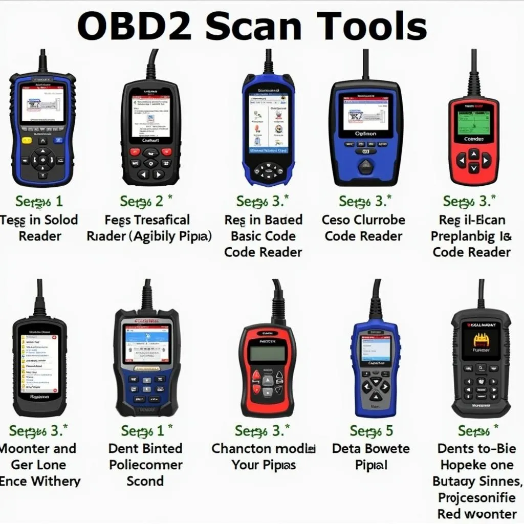 Different Types of OBD2 Scan Tools