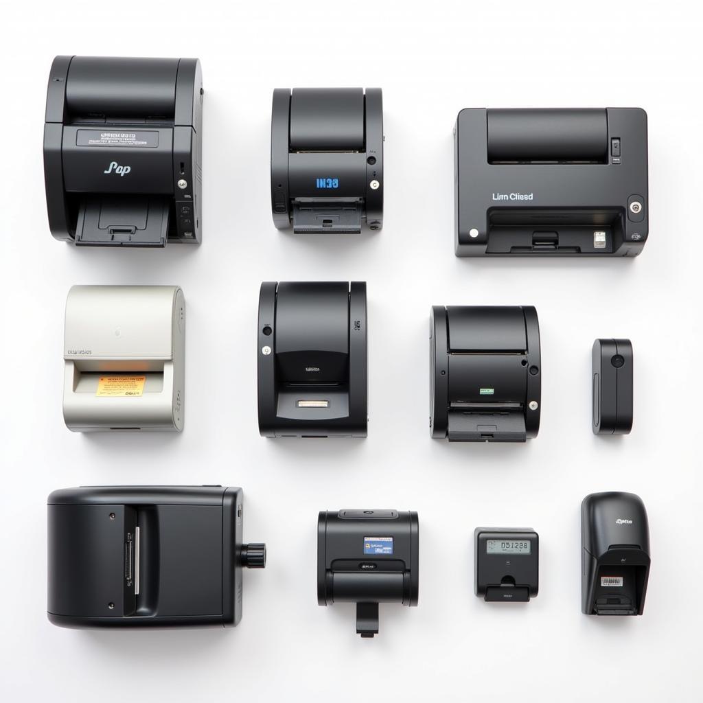 Different types of portable printers and scanners suitable for car use