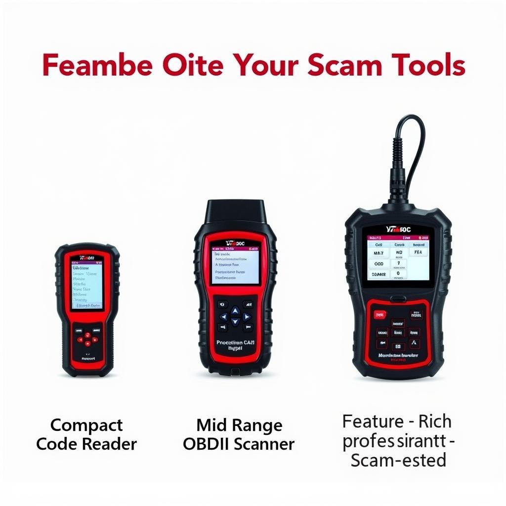 A comparison of code readers, OBD-II scanners, and professional-grade scan tools