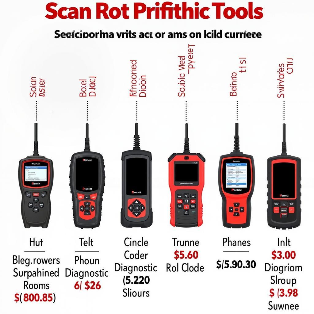 Various scan diagnostic tools