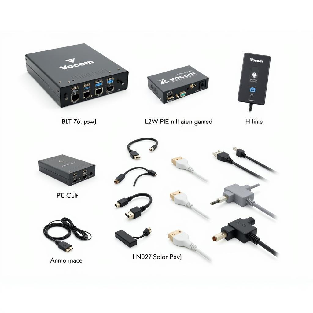 Different Vocom Interfaces and Adapters