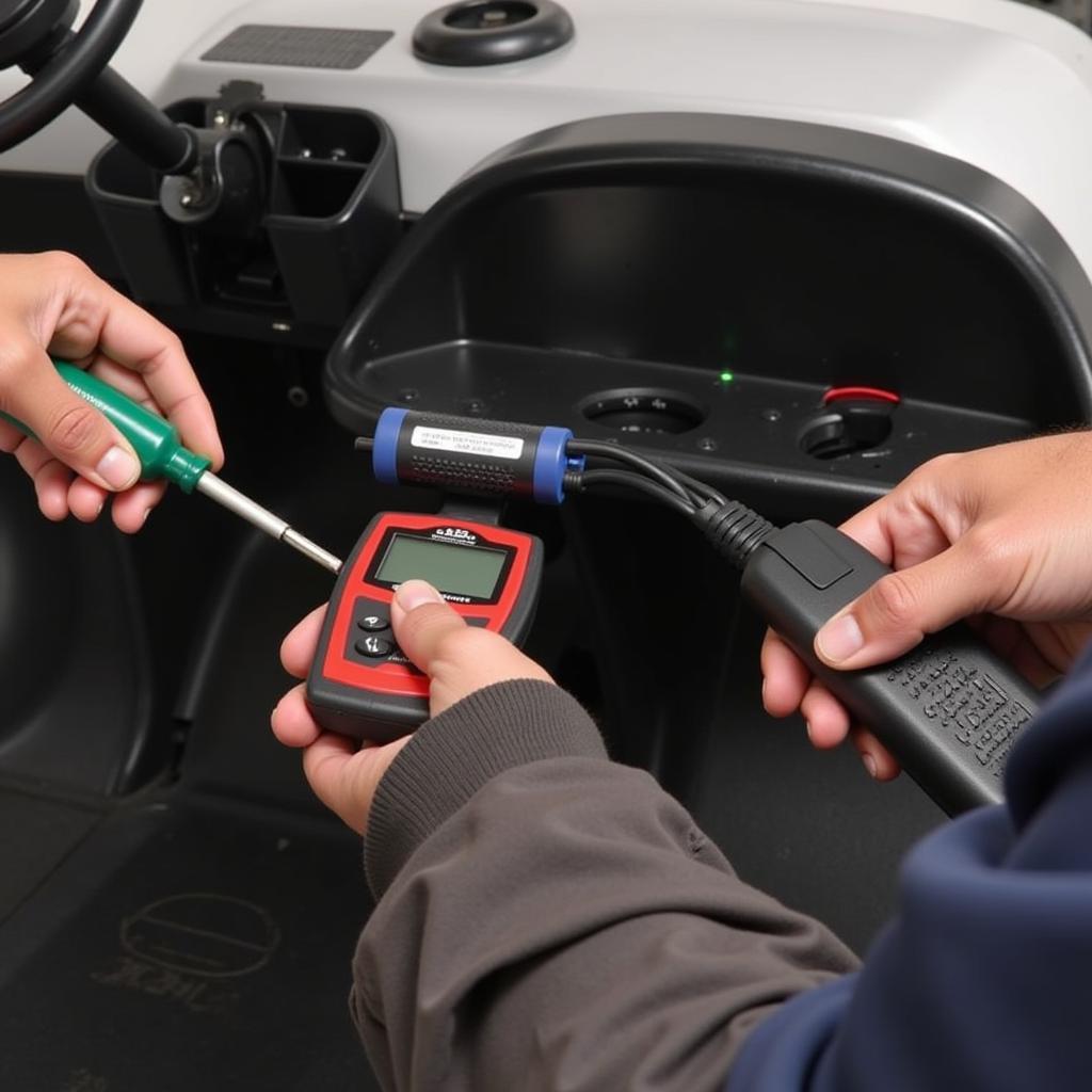 Read more about the article Troubleshooting Your Golf Cart Like a Pro: A Guide to the 2012 EZGO Diagnostic Tool