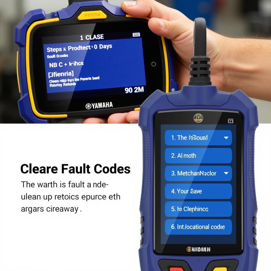 Clearing Fault Codes on a Yamaha Motorcycle