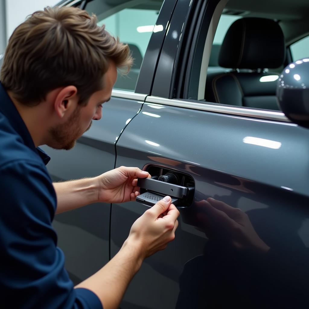 Fingerprint Scanner Installation