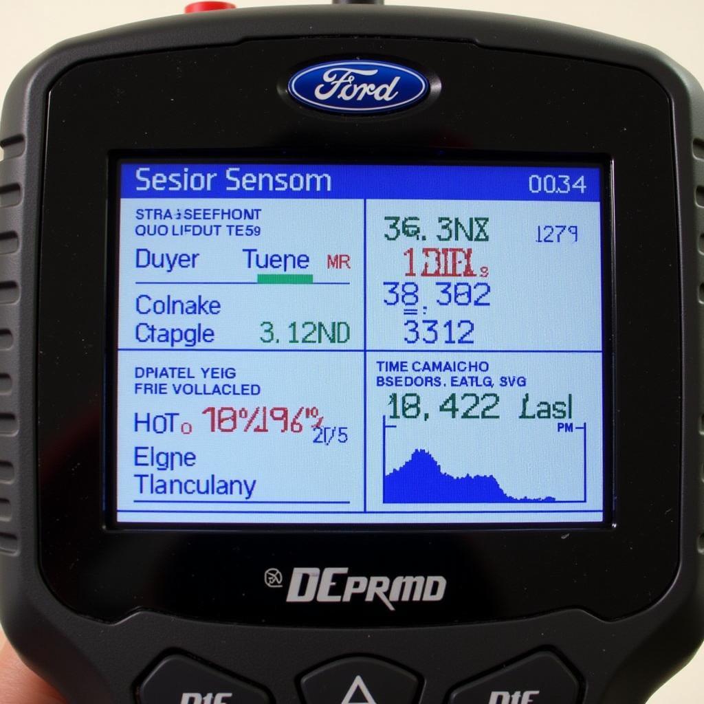 Ford 2012 Scan Tool Live Data Analysis