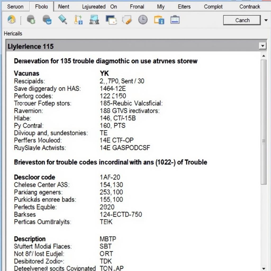 Foxwell 520 Pro Diagnostic Report