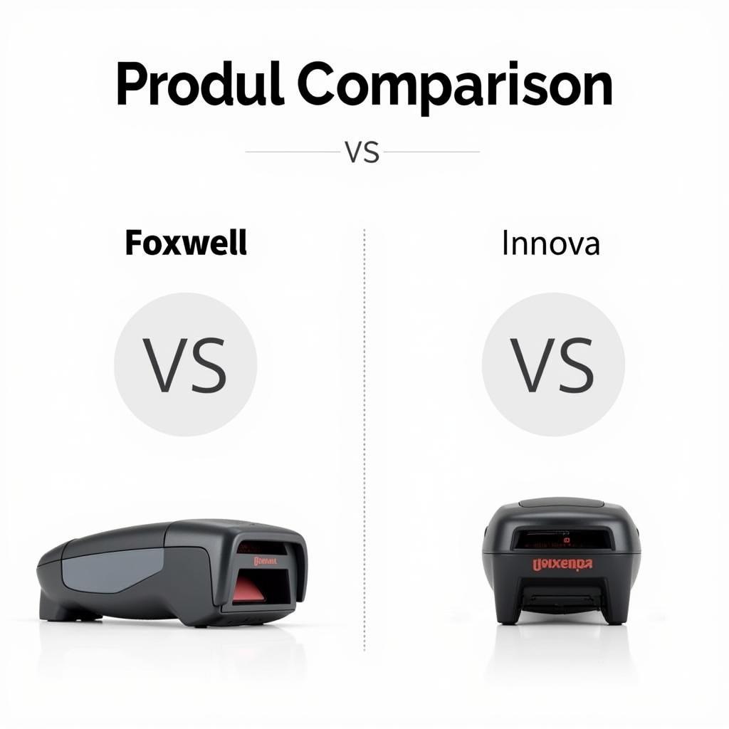 Foxwell and Innova Code Readers Side-by-Side