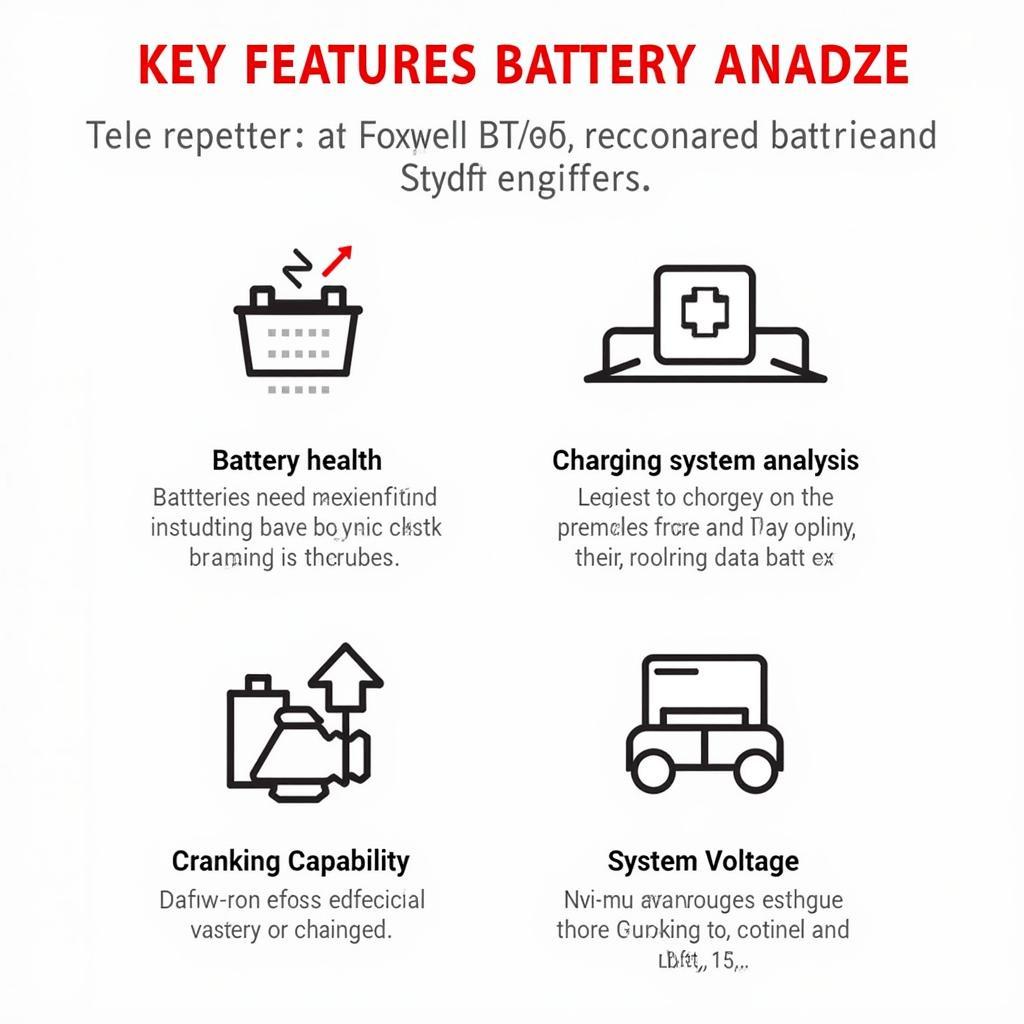 Key Features of the Foxwell BT705 Automotive Battery Analyzer