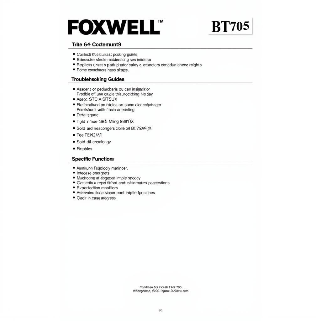 Read more about the article Unlocking Automotive Issues with the Foxwell BT705 PDF