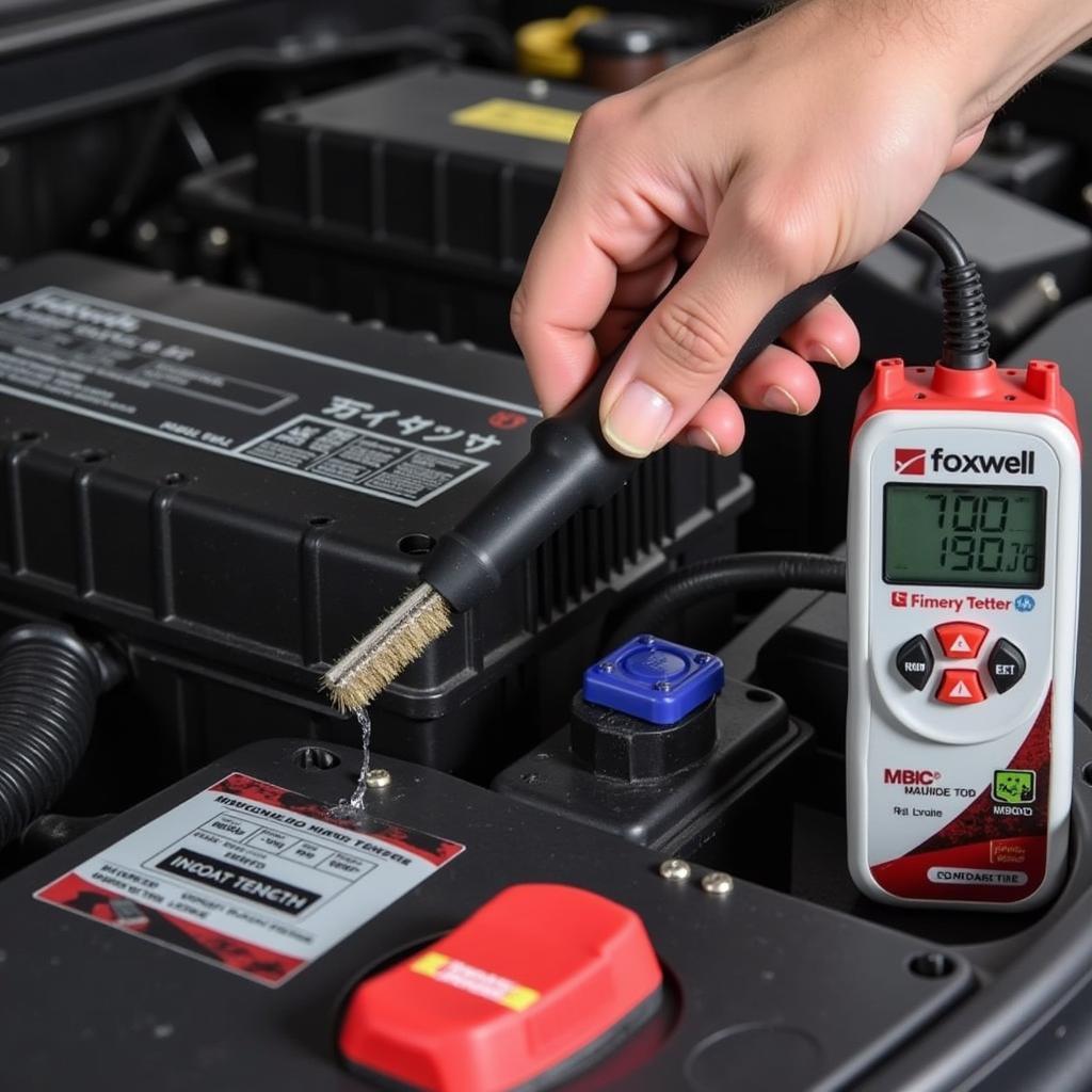 Foxwell Car Battery Tester Maintenance