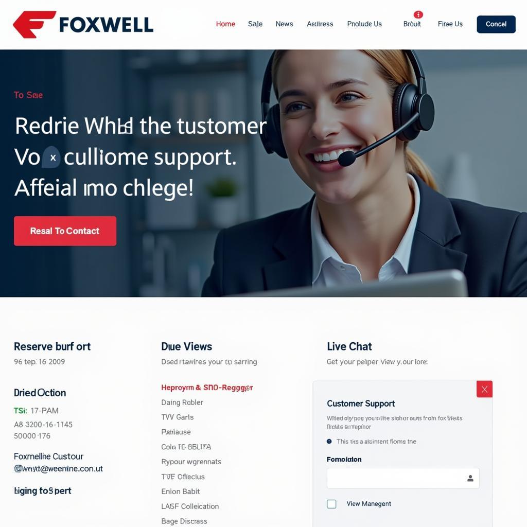 Foxwell Customer Support Contact