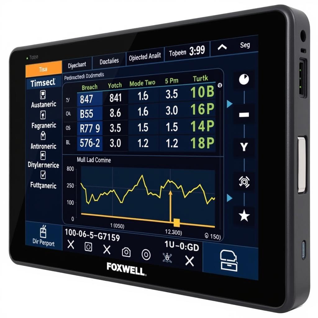 Foxwell Diagnostic Software Interface