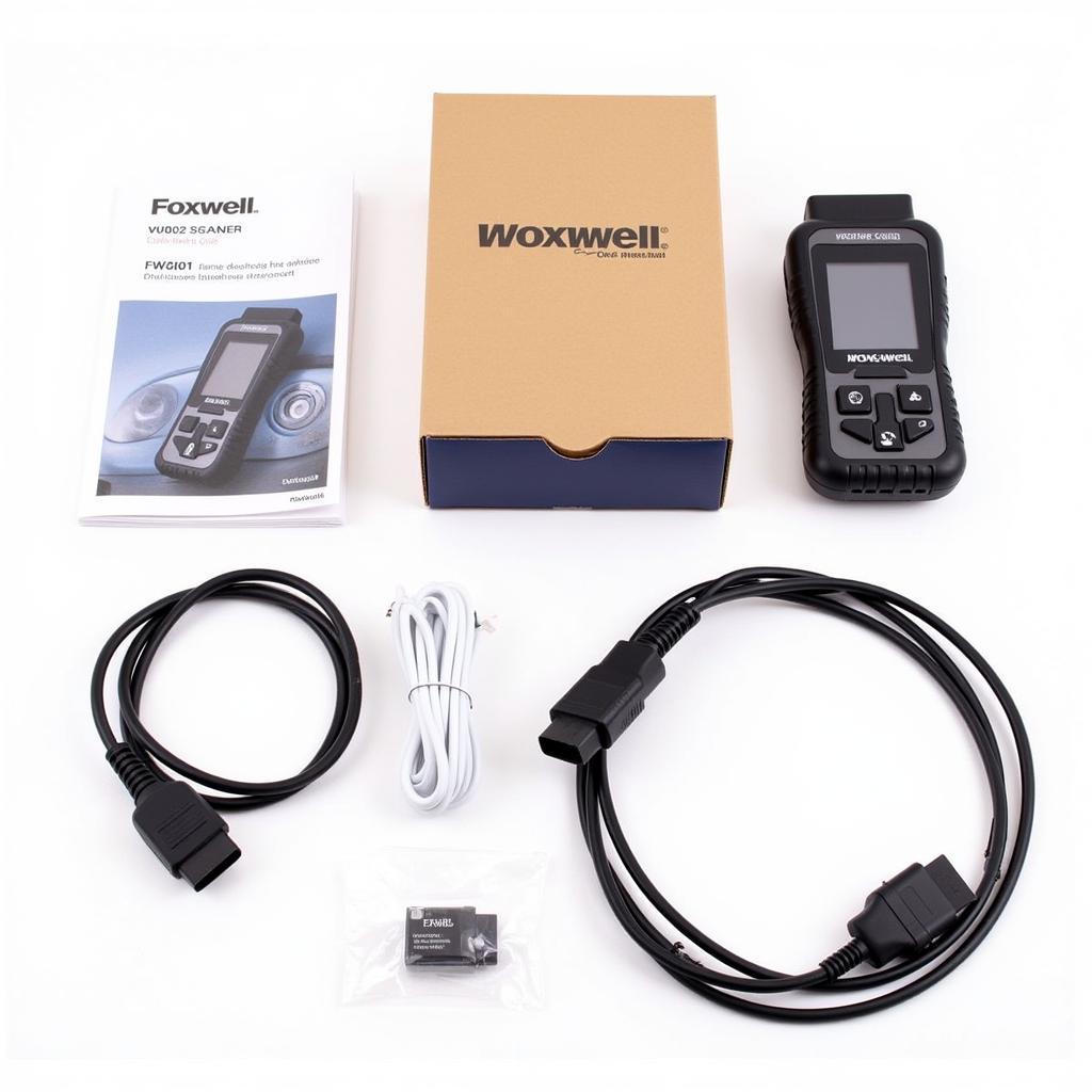 Foxwell FW601 OBD2 Scanner Package