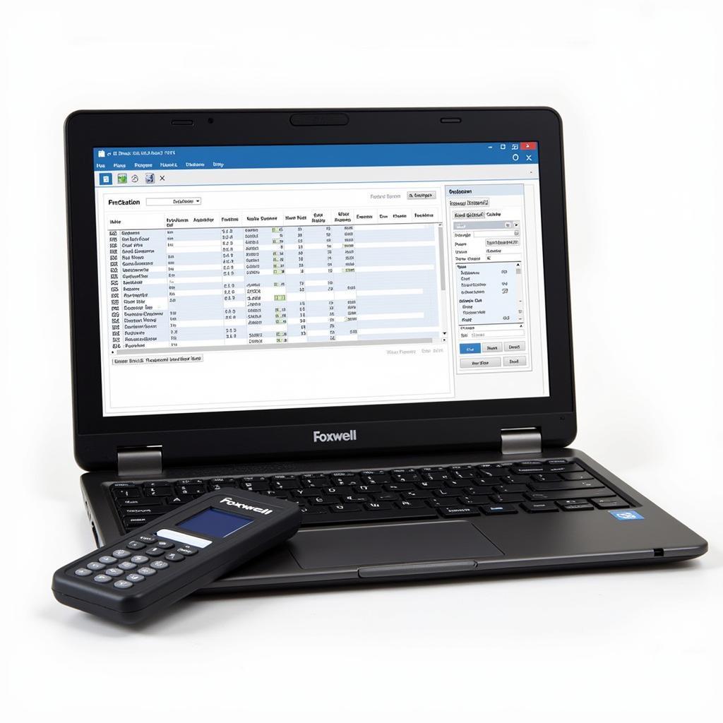 Foxwell GM Scanner Generating a Diagnostic Report