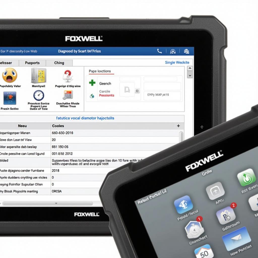 Foxwell GT80 Plus Key Features and Interface