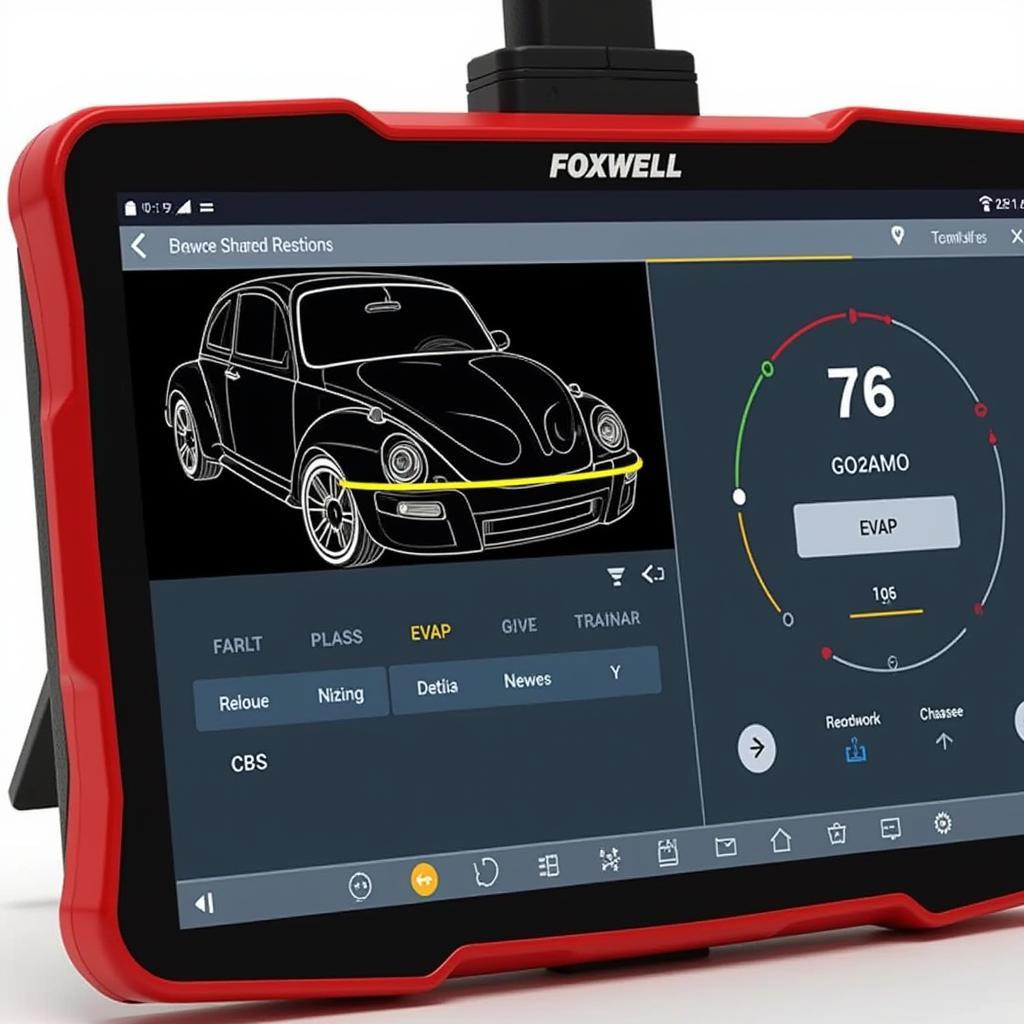 Foxwell i50 Active Test Function