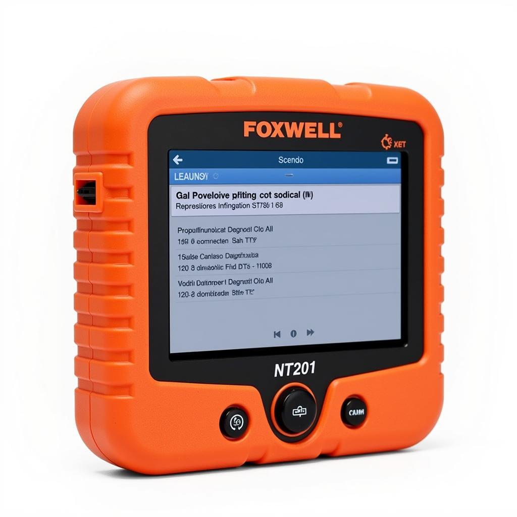 Read more about the article Unlocking Your Car’s Secrets: A Comprehensive Guide to the Foxwell NT201 Orange Scanner