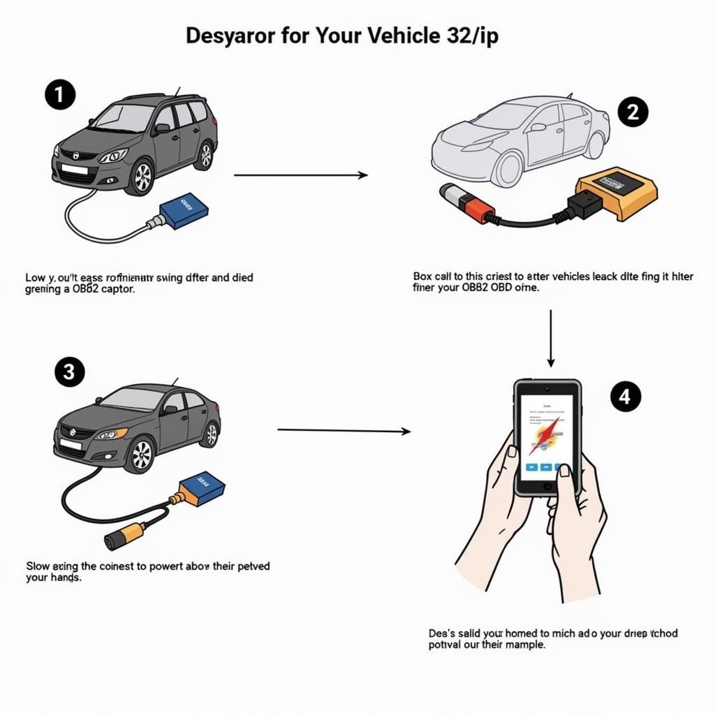 Connecting the Foxwell NT301 to a Vehicle's OBD2 Port