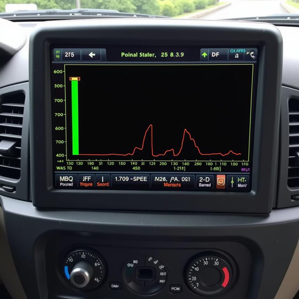 Foxwell NT301 Displaying Live Data