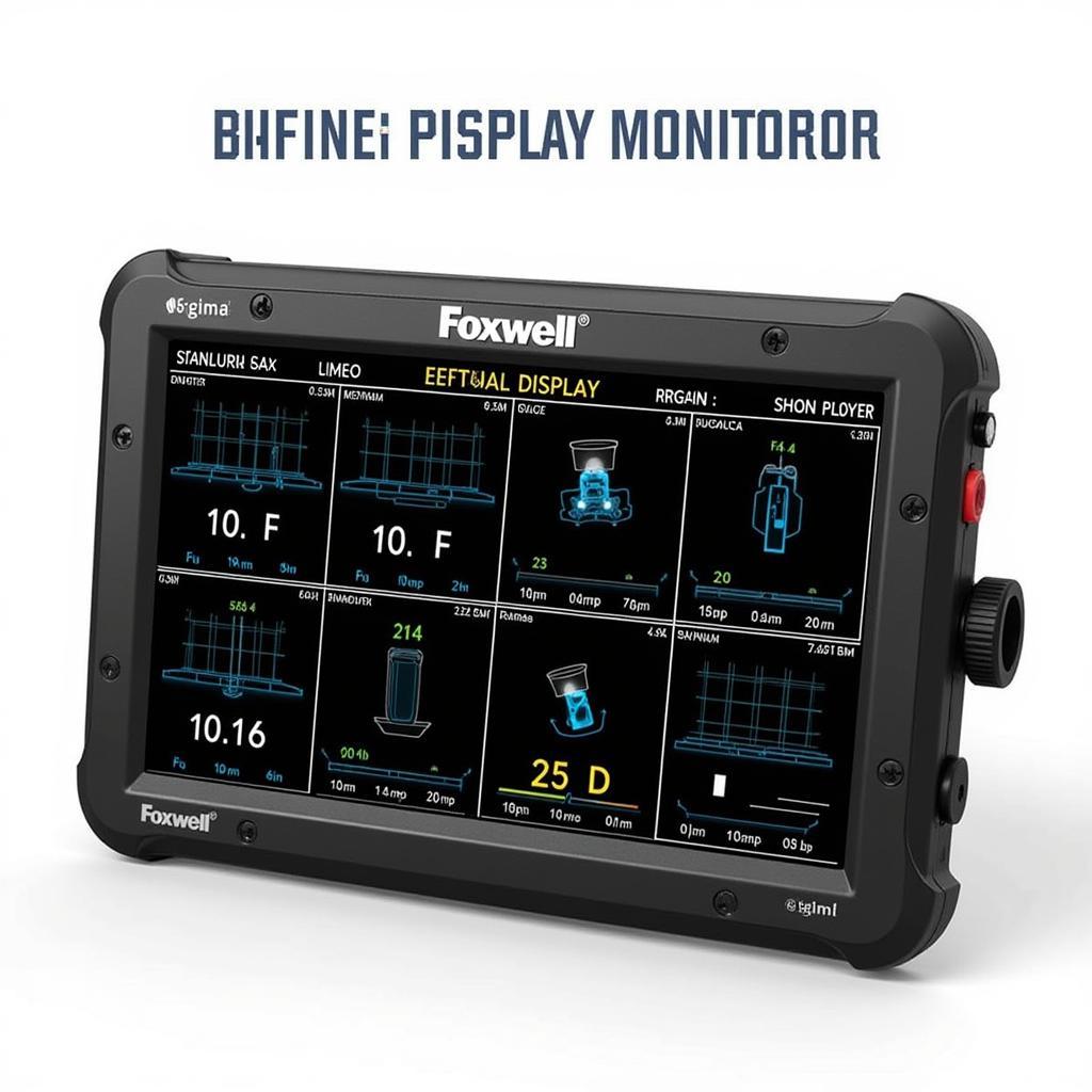 Foxwell NT301 Live Data Display