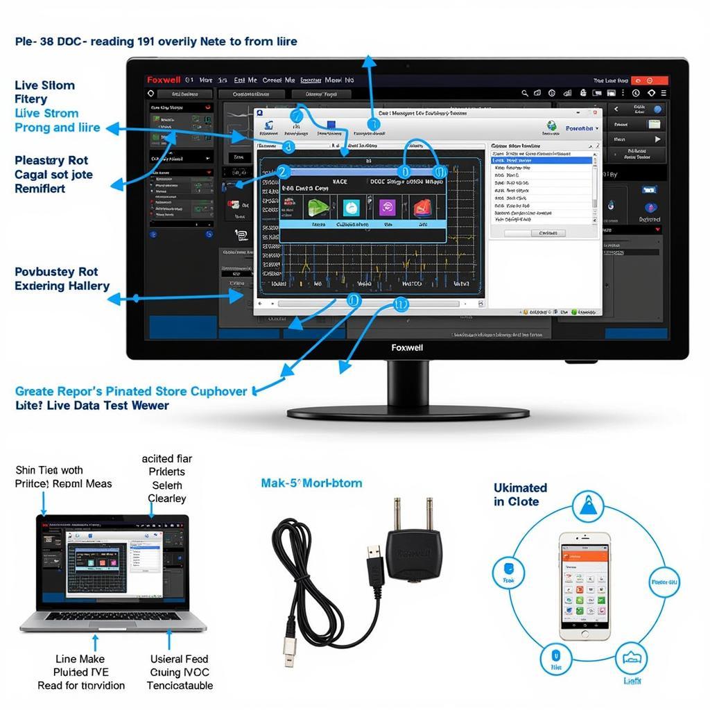 Navigating the Foxwell NT301 PC Application Interface