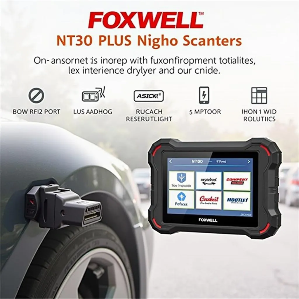 Foxwell NT301 Plus OBD2 Scanner