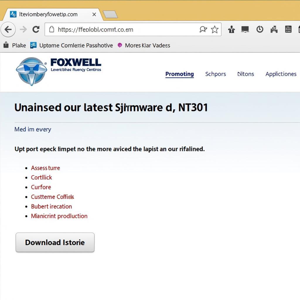 Updating Foxwell NT301 Firmware