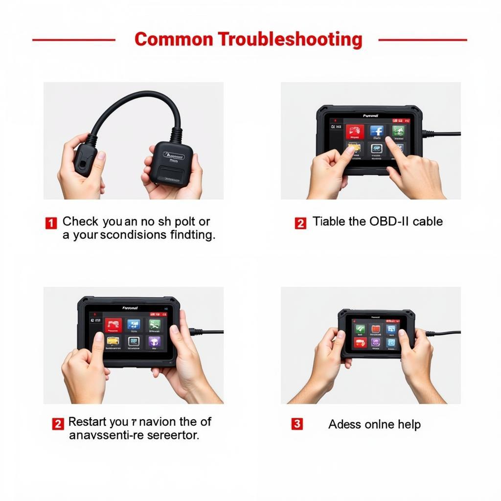 Foxwell NT414 Troubleshooting