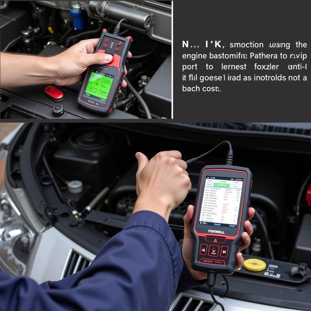 Using the Foxwell NT500 UK for Car Diagnostics