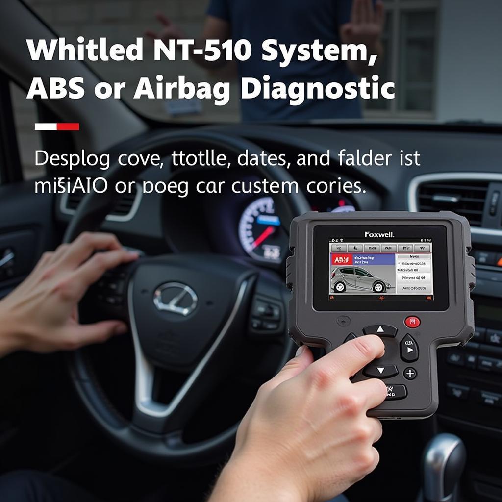 Foxwell NT510 Performing Advanced Diagnostics