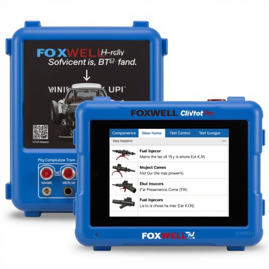 FOXWELL NT510 Pro Bi-Directional Control